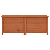 Outdoor Cushion Box Brown 150x50x56 cm Solid Wood Fir 152173