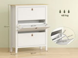 Three drawer shoe cabinet 58800218