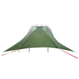 Car Tent with Roof Green 350 x 250 cm Polyester and Steel 42028551