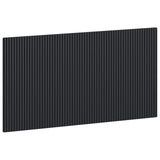 Wall-Mounted Headboard ARNHEM Black Engineered Wood 896756