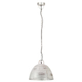 Industrial Vintage Hanging Lamp 25 W Silver Round 31 cm E27 320546