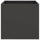 Planter Black 42x40x39 cm Steel 841547