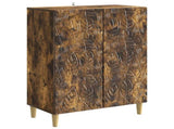 Sideboard Smoked Oak 66 x 34.5 x 90 cm Engineered Wood 895050