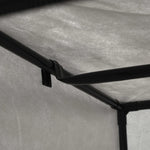 Wardrobes 2 pcs Grey 75x50x160 cm 282444