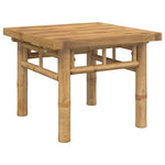 ZNTS Coffee Table 45x45x35 cm Bamboo 366467