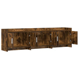 TV Cabinet 168 x 33 x 47 cm Smoked Oak Engineered Wood 8011207
