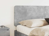 Headboard Concrete Grey Engineered wood 887894