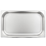 Gastronorm Containers 4 pcs GN 1/1 65 mm Stainless Steel 50880