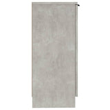 Sideboard Concrete Grey 30x30x70 cm Engineered Wood 811141