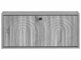 Wall-Mounted Shoe Cabinet ALKMAAR 71 x 17 x 43 cm Grey Sonoma 896191