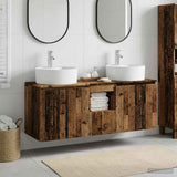 Bathroom Cabinet Set 3 pcs Old Wood 49.5 x 44.5 x 65 cm 3405685
