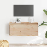 Wall Cabinet 80x30x35 cm Solid Wood Pine 813455
