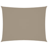 Sunshade Sail Oxford Fabric Rectangular 4x5 m Taupe 135436