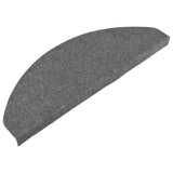 Stair Mats Self-adhesive 30 pcs Grey 65x22.5x3.5 cm 3365912