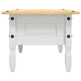 Coffee Table Mexican Pine Corona Range White 100x55x45 cm 282626