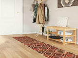 Rug Runner MARSA Multicolour 50 x 400 cm Polyester and PVC 42023262