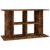 Aquarium Stand Smoked Oak 100x40x60 cm Engineered Wood 833588