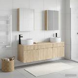Bathroom Cabinet Set 5 pcs Sonoma Oak Engineered Wood 3406649