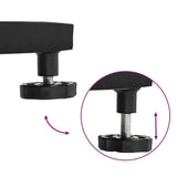 Outdoor Umbrella Base Adjustable Black 45 x 45 x 31 cm Steel 42009946