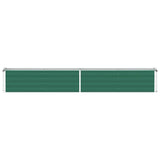 47053 Garden Raised Bed Galvanised Steel 320x40x45 cm Green