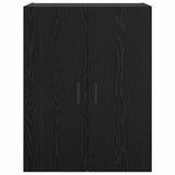 Wall Cabinet Black Oak 69.5 x 34 x 90 cm Engineered Wood 879521