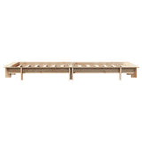Bed Frame without Mattress 100x200 cm Solid Wood Pine 850665