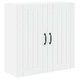 Wall Cabinet LUCCA White 80 x 31 x 80 cm Engineered Wood 885055