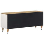 ZNTS TV Cabinet 105x33.5x46 cm Solid Wood Mango 4018664