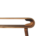 Amaya Chestnut Nordic Style Console Table IN3627