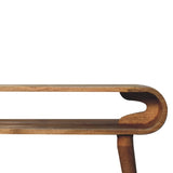 Amaya Chestnut Nordic Style Console Table IN3627