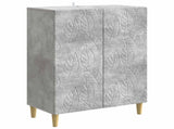 Sideboard Concrete Grey 66 x 34.5 x 90 cm Engineered Wood 895048