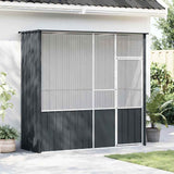 Bird Cage Anthracite 215x78x200 cm Galvanised Steel 172344