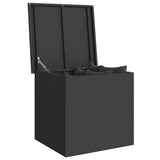 Outdoor Storage Box Black 55 x 50.5 x 50 cm Steel 874574