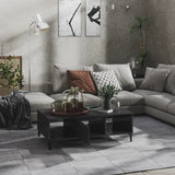 Coffee Table High Gloss Grey 103.5x60x35 cm Engineered Wood 806030