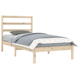 Bed Frame without Mattress 90x200 cm Solid Wood Pine 3104918