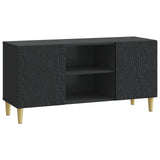 TV Cabinet 102 x 34.5 x 50 cm Black Engineered Wood 895156