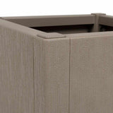 Garden Flower Box Light Brown 36 x 36 x 35 cm PP 42006498