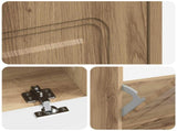 Shoe Cabinet UTRECHT 78 x 24 x 100 cm Engineered Wood 897764