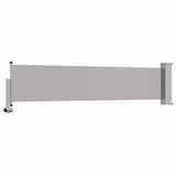 48354 Patio Retractable Side Awning 60x300 cm Grey