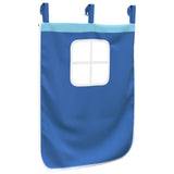 Curtains for Loft Bed with Tunnel Blue Polyester 835917