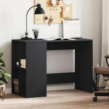 Desk Black 102x50x75 cm Engineered Wood 840542