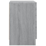 ZNTS Bedside Cabinets 2 pcs Grey Sonoma 38x35x56 cm Engineered Wood 815324