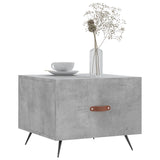 Coffee Tables 2 pcs Concrete Grey 50x50x40 cm Engineered Wood 829341