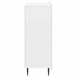 Drawer Cabinet High Gloss White 66 x 34.5 x 92 cm 894379
