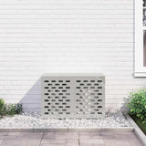 Air Conditioner Cover Silver 90 x 40 x 60 cm Galvanised Steel 865895
