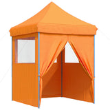 Party Tent Folding Orange 200 x 200 x 306 cm Oxford Fabric 42023540