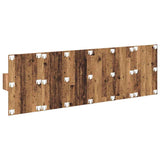 Headboard with Cabinet 3 pcs Old Wood Engineered Wood 3415742