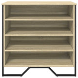 Shoe Cabinet Sonoma Oak 80x38x78 cm Engineered Wood 848650
