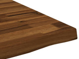 Live Edge Table Top 90 x 60 x 3.5 cm Rectangular Natural 938537
