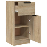 Sideboards 2 pcs Sonoma Oak 30x30x70 cm Engineered Wood 811122